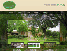 Tablet Screenshot of lafrandomiere.com